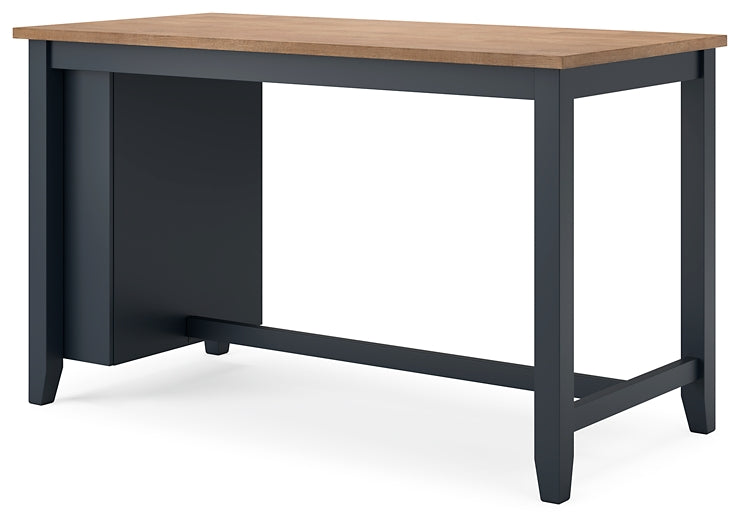 Gesthaven Counter Height Dining Set: Table and 2 Barstools