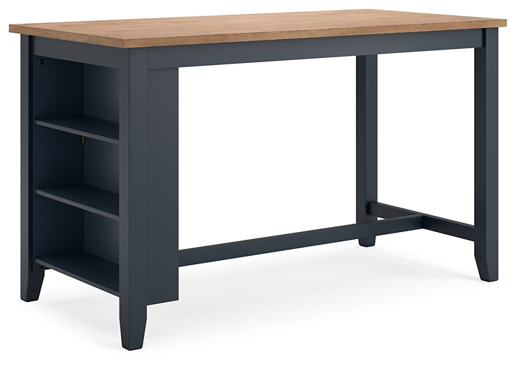 Gesthaven Counter Height Dining Set: Table and 4 Barstools