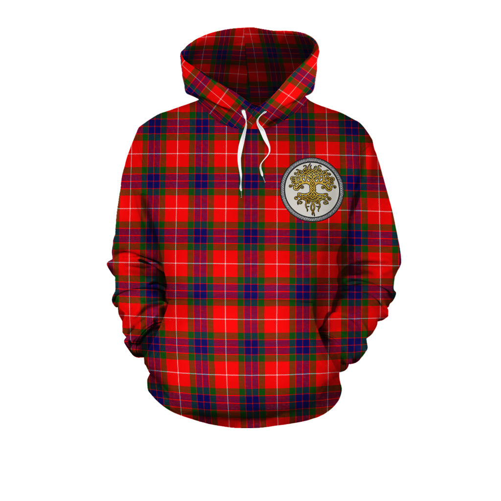 Fraser Modern Tartan Hoodie - Tree Of Life – Scotsprint