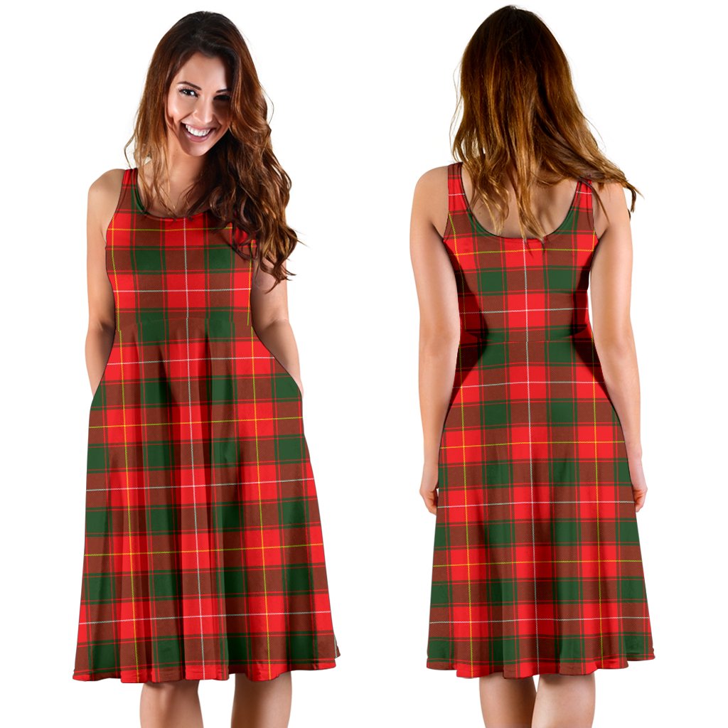 MacPhee Modern Tartan Midi Dress – Scotsprint