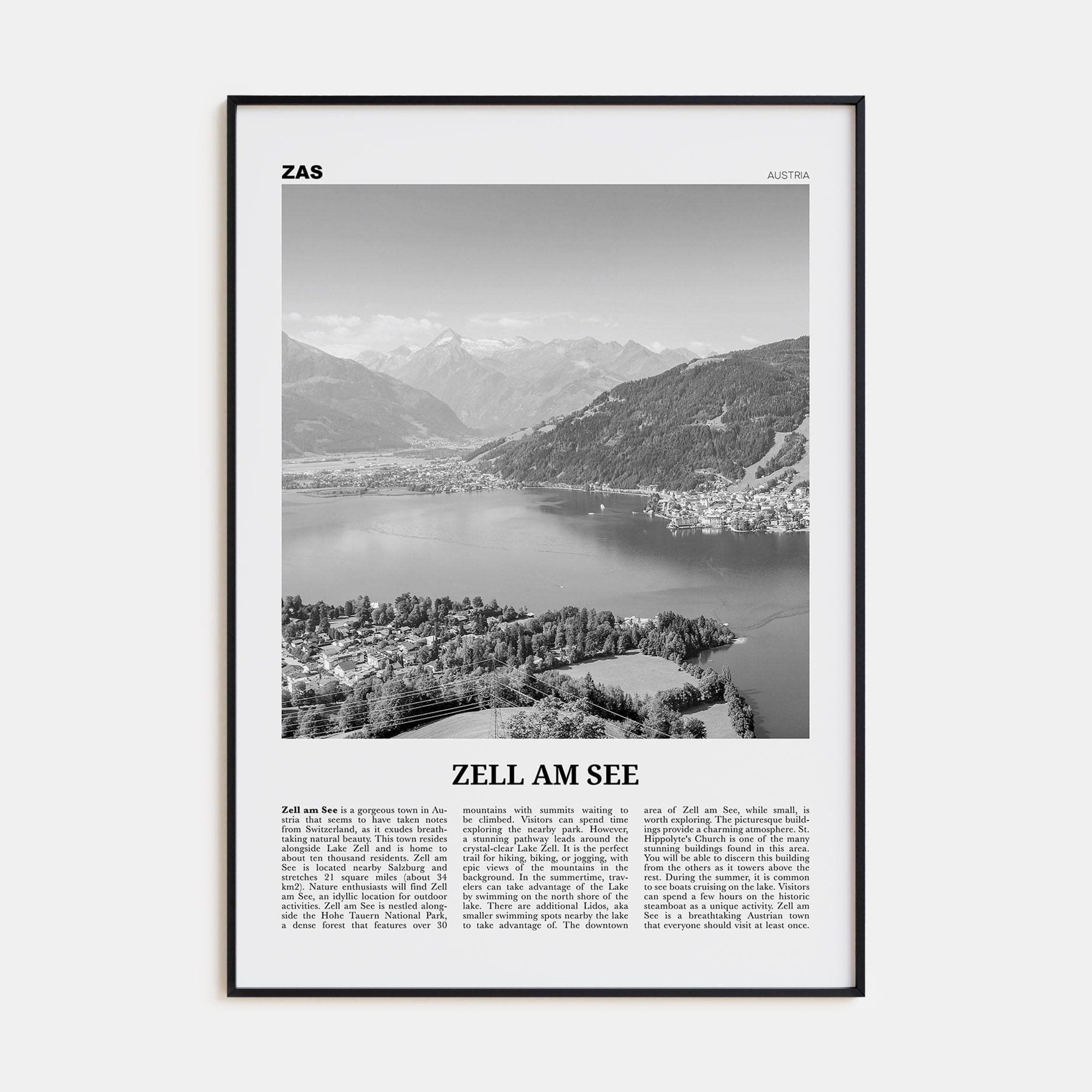 Zell am See Poster - Nbourhood product image