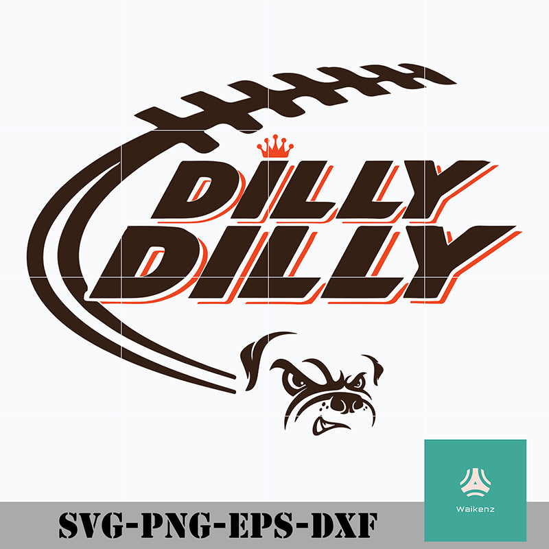 Cleveland Browns Dilly Dilly Svg Browns Svg Cleveland Browns Svg Br Waikenz