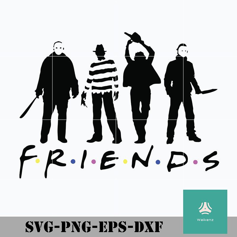 Free Friends Svg Horror 618 SVG PNG EPS DXF File