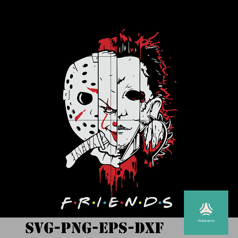 Free Free 321 Friends Svg Horror SVG PNG EPS DXF File