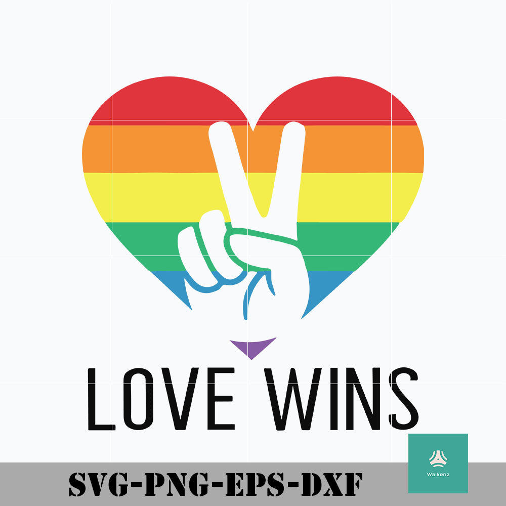 Free Free 272 Love Wins Svg SVG PNG EPS DXF File