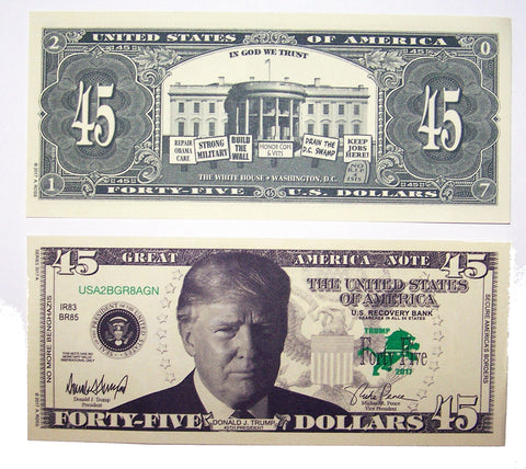 Fifteen Dollar Bill