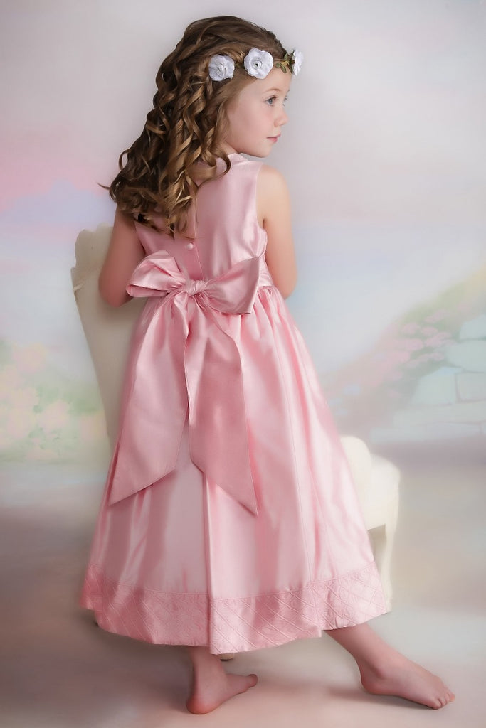 pink dress for children