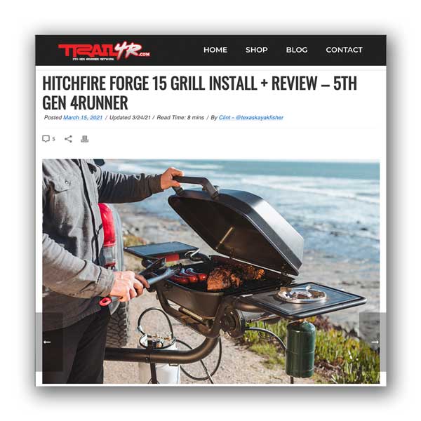 Trail 4 Runner Hitchfire Review