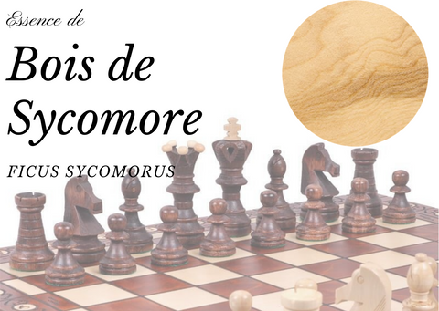 handcrafted chessboard made in europe sycamore