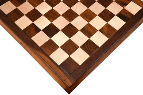 exotic sesham maple wood chess board