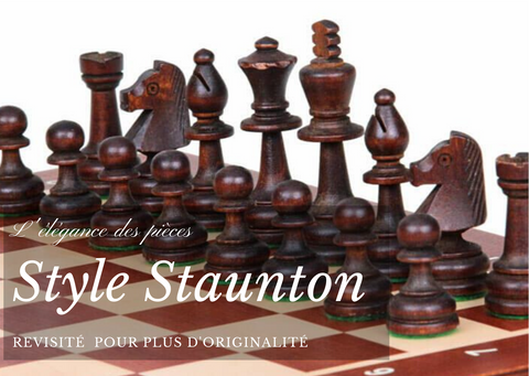 staunton tournament wooden chess board