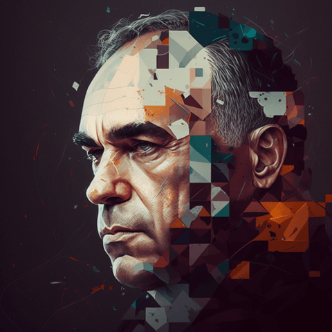 Garry Kasparov plateau échecs damier