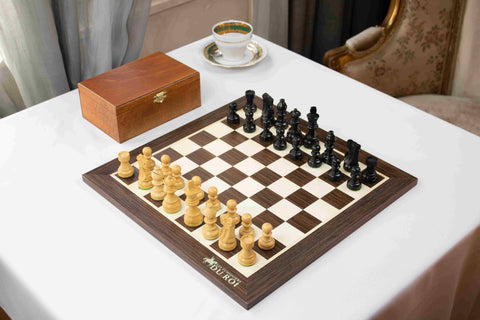 Jeu d'Échecs Style Français bois