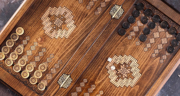 pions de backgammon decoration de jeu