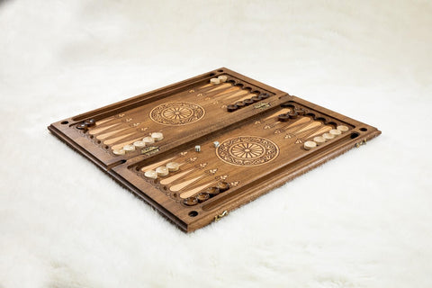 Plateau de Backgammon de Luxe