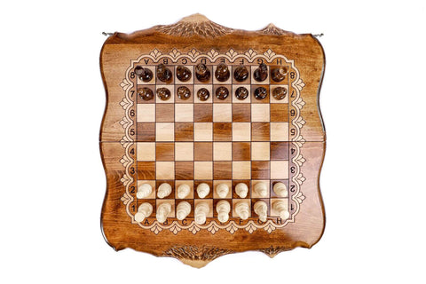 Jeu d'échecs et de dames de voyage - Jeux de société