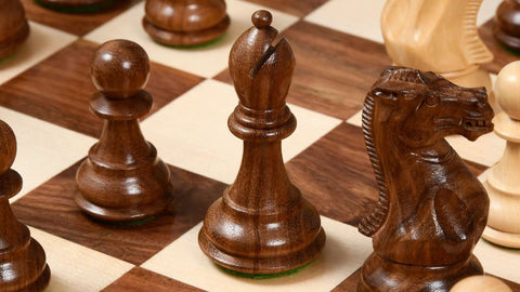Schachfiguren echtholz edleholz