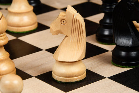 jeux d'échecs en buis ebonisé