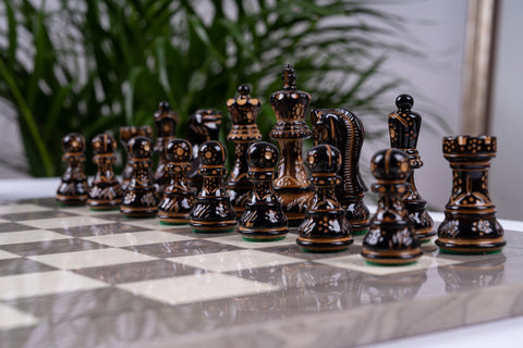 jeu echecs de prestige en bois