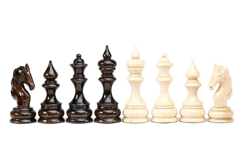 geschnitzte schachfiguren adel