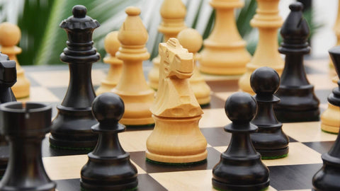 Schachfiguren American Staunton aus holz