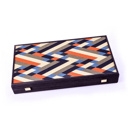 Plateau de Backgammon Multicolore Artistique