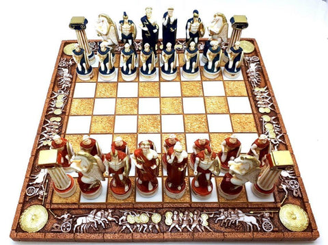 Marble Roman Empire Chessboard