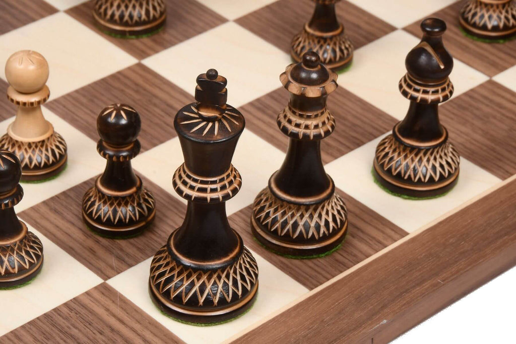 Pièces d'Echecs de Luxe en Bois de Buis