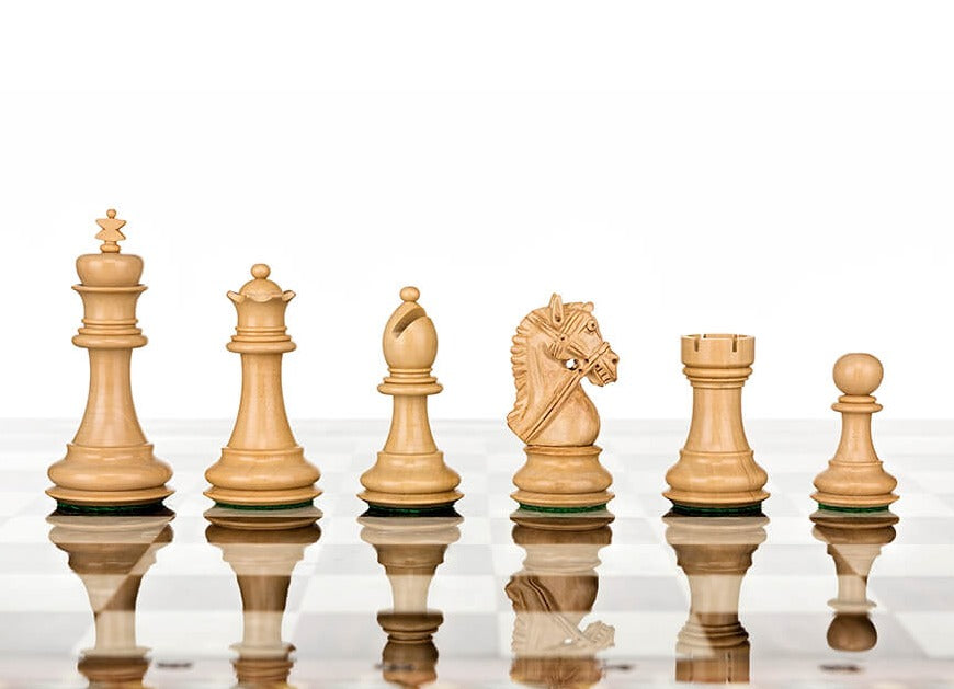Wooden Elevated Chess Set