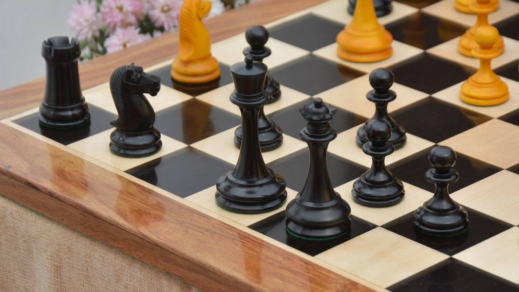 Black Ebony Chess Pieces