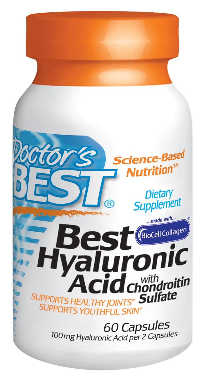 Doctor's Best Hyaluronic Acid with Chondroitin Sulfate ...