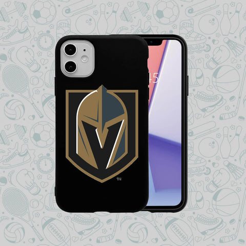 Phone Case Rubber Plastic NHL-Vegas Golden Knights Print
