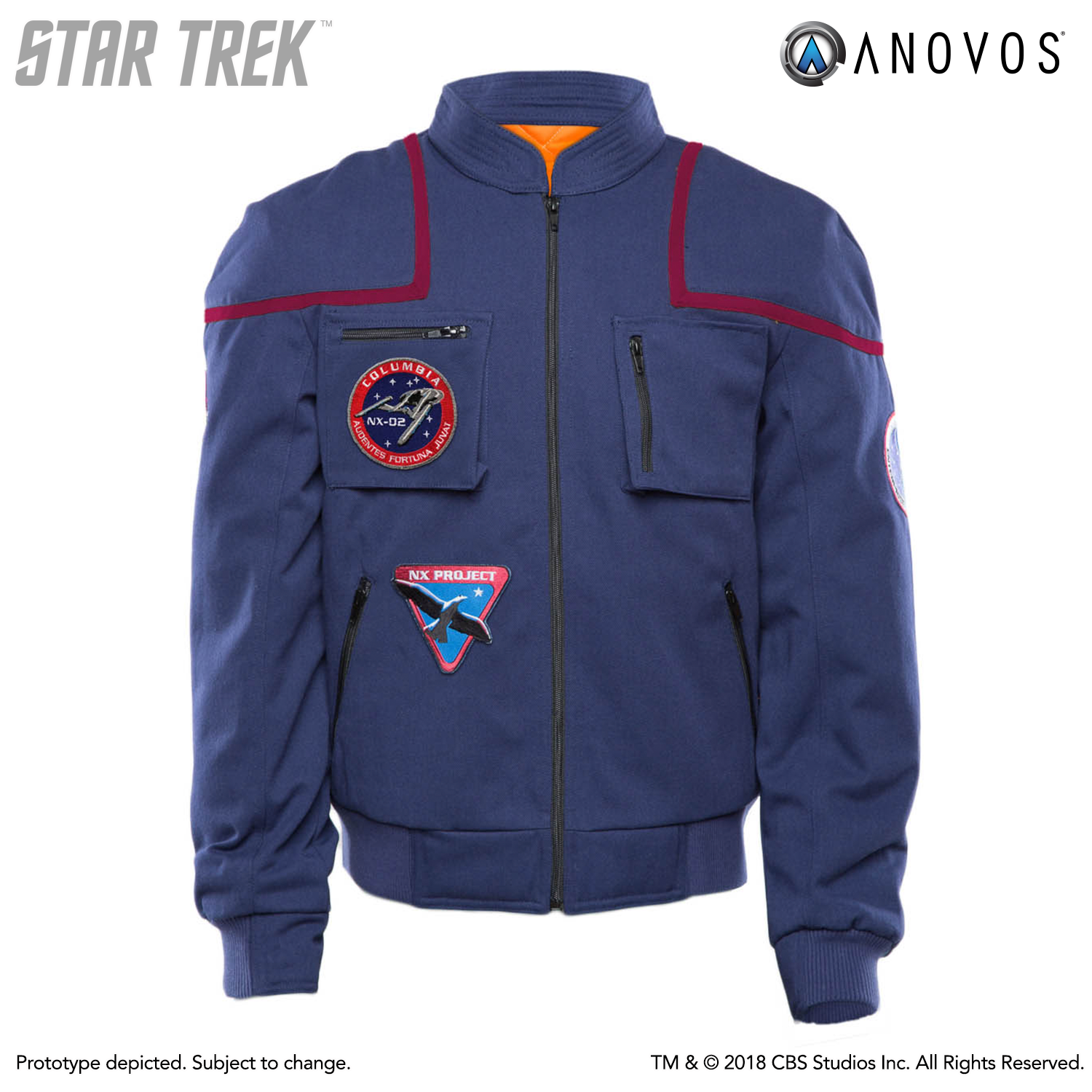 Star Trek Enterprise Charles Trip Tucker Flight Jacket Pre Order Anovos Productions Llc