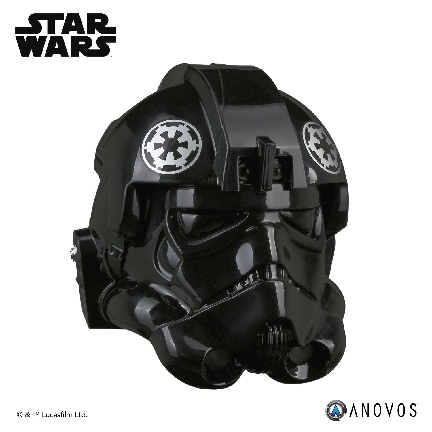 Tie Fighter Pilot Motorcycle Helmet / Tie Fighter Helmet - Prop Store