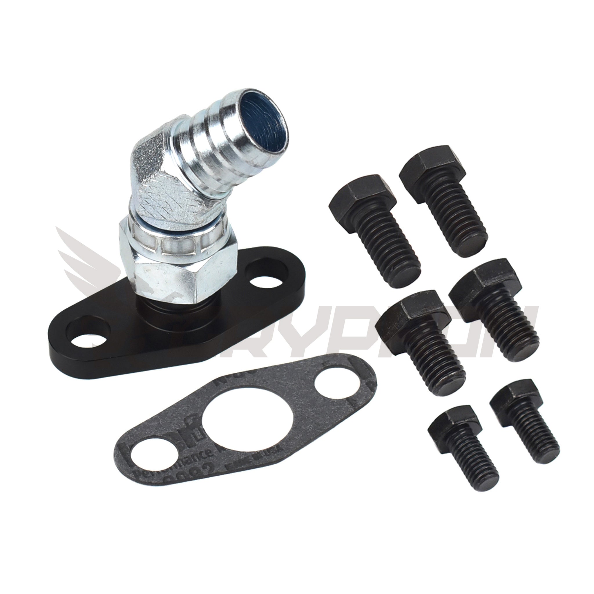 3/4" Barb Turbo Oil Drain Flange Kit Garrett GTW3884R