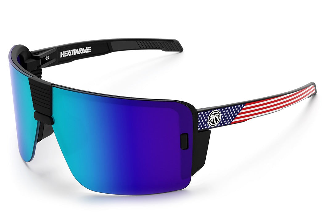 LAZER FACE SUNGLASSES: STARS STRIPES USA Z87