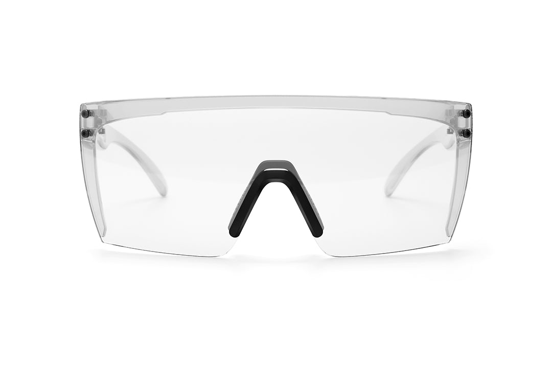 Lazer Face z87 Clear Safety Glasses | Heat Wave Visual