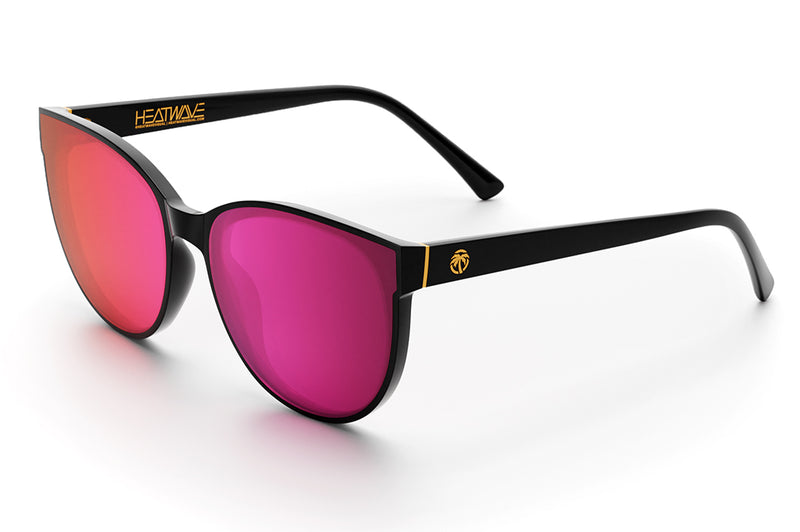 Carat Sunglasses: BLACK | Heat Wave Visual