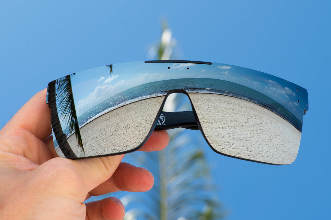 Quatro Sunglasses: Silver | Heat Wave Visual