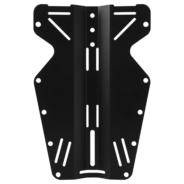 SCUBA Force - Black Devil Skeleton Backplate