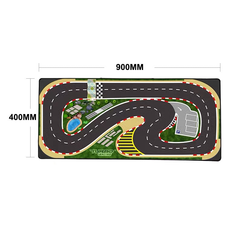 CLEARANCE ITEM, 50% OFF)(FINAL SALE) Turbo Racing Race Track Mat