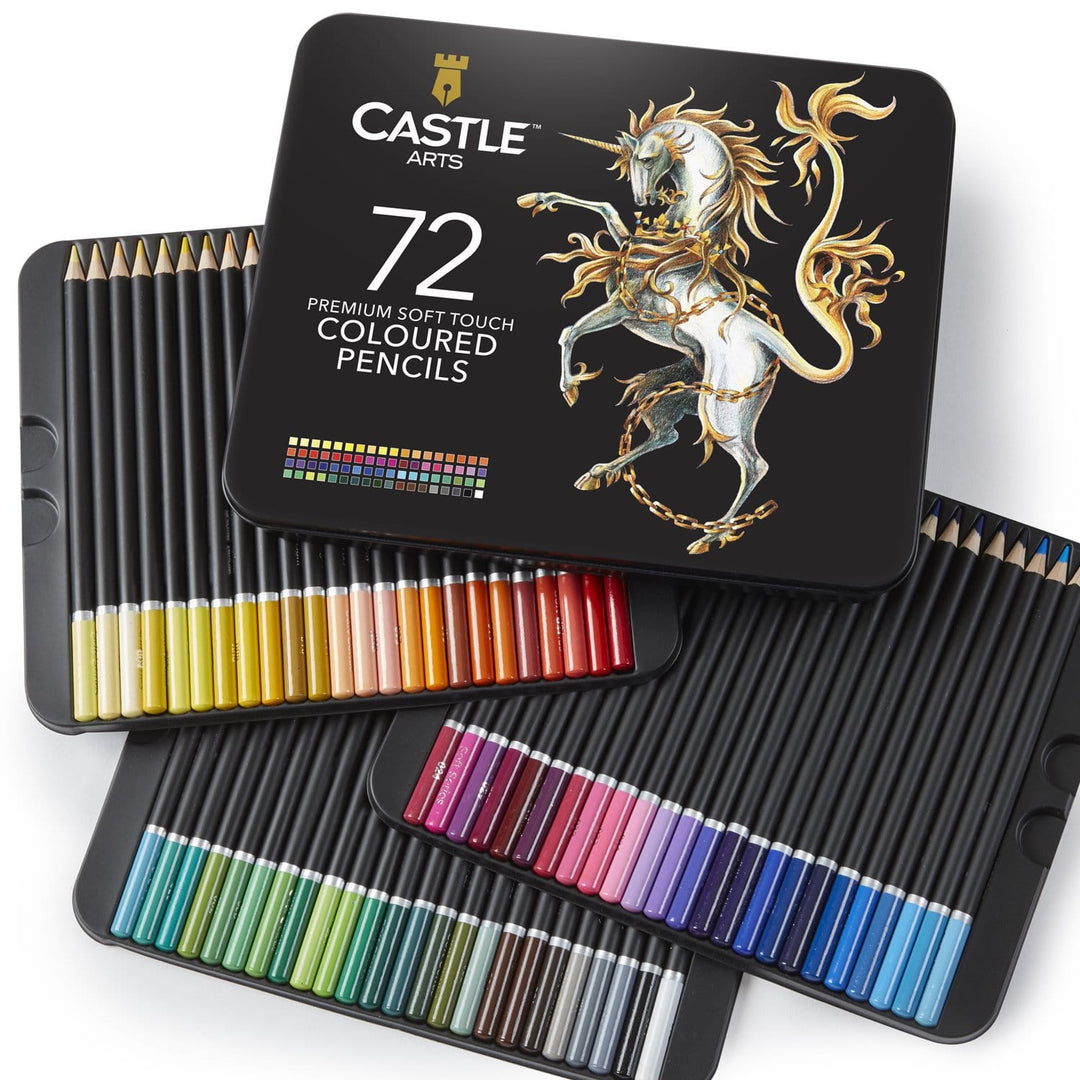 Castle Art Supplies 120+ Piece Mixed Media Art Pencil Collection