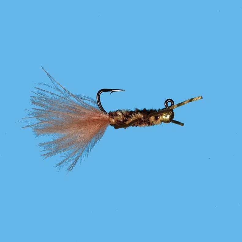 Tan and Brown TJ Hooker| Fly-Fishing Flies | Fins and Feathers of ...