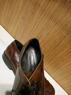 Momentum Wees tevreden Reis Van Lier leren schoenen. Kleur Bruin. Maat 40. | EcoGents