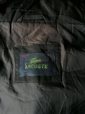 waarschijnlijk comfort Schurk Lacoste licht gevoerde Jas. Zwart gekleurd. Maat 60 / XXL / 2XL | EcoGents