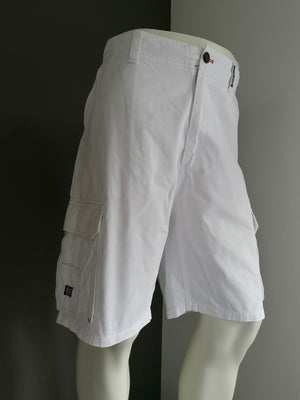 Twinlife korte broek Wit gekleurd. Maat XXXXL / 4XL | EcoGents