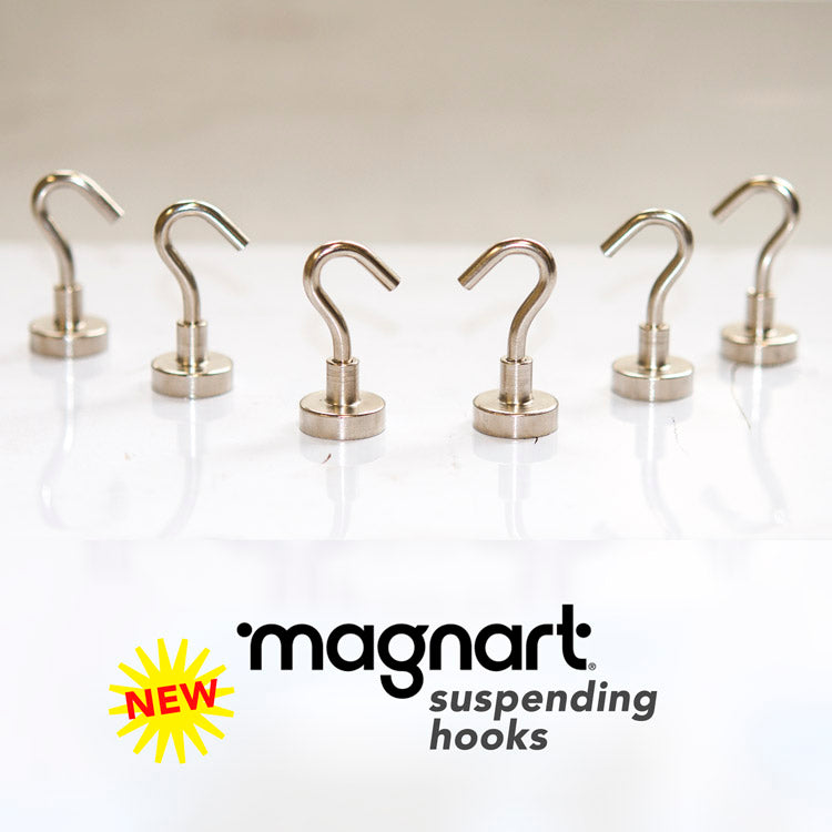 Magnart 16mm Hook Magnets | 12 Pack - Magnart product image