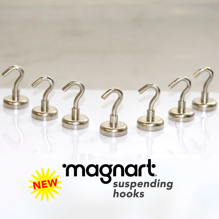 Magnart 25mm Hook Magnets | 12 Pack - Magnart product image