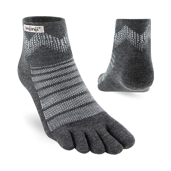  Injinji Toe Socks - Outdoor Midweight Wool 