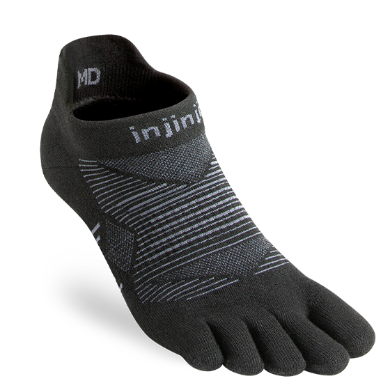  Injinji Toe Socks - Run Lightweight No-Show CoolMax 